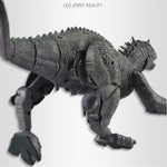 SM190 2.4G 8-kanals RC Vandrande Dinosaurieleksak för Barn Simulering Tyrannosaurus Elektrisk Robotdinosaurie med LED-ljus, Ljud, Spray, Dinosaurieleksak för Pojkar och Flickor