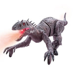 SM190 2.4G 8-kanals RC Vandrande Dinosaurieleksak för Barn Simulering Tyrannosaurus Elektrisk Robotdinosaurie med LED-ljus, Ljud, Spray, Dinosaurieleksak för Pojkar och Flickor