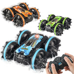 YL-74 2.4GHz RC Car Stunt Tumbling Rotation Amphibious Off-road Remote Control Car Children Boys Toy Gift