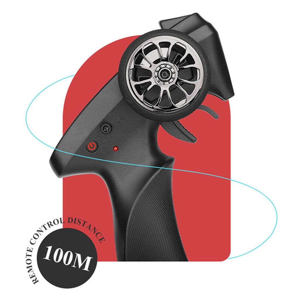WLTOYS WL917 Höghastighetsracerbåt Fjärrstyrd tävlingsbåt med lampor, propeller 16 km/h motorbåtsmodellleksak för barn