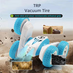 GT1 Mini 2.4G RC Car Double-Sided Stunt Drift Rolling Remote Control Off-road Car Children Boys Toy
