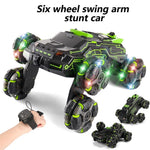 JJRC JC03 Barn 4WD 2.4GHz RC Bil 360-graders roterande stuntbil elfordon leksak med ljus-/spraydimmafunktion