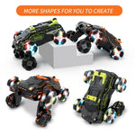 JJRC JC03 Barn 4WD 2.4GHz RC Bil 360-graders roterande stuntbil elfordon leksak med ljus-/spraydimmafunktion