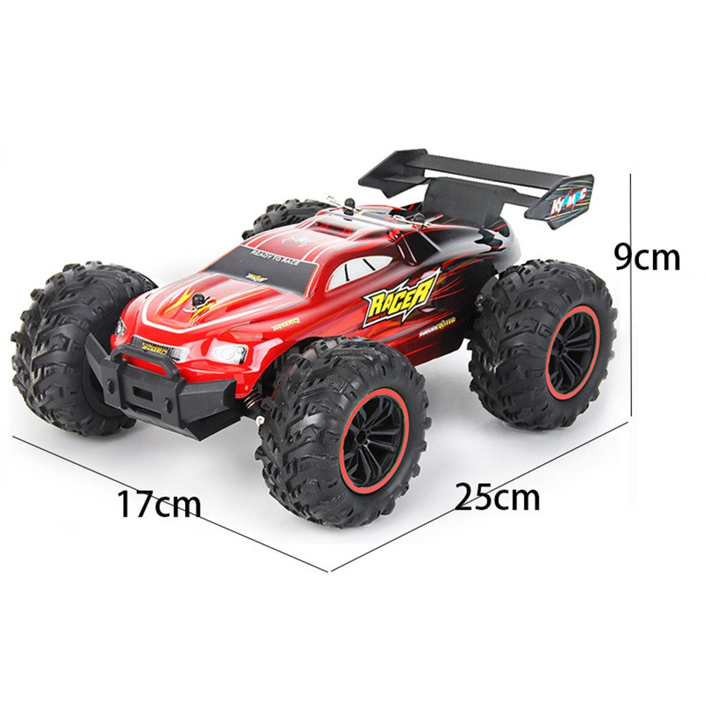 KYAMRC KY-1820A 1:18 2.4G fjernstyret terrænbil med gummidæk og støddæmpning, RC-billegetøj til børn, gave