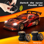 JJRC Q116 1 / 16 16 Km / h Dodge Drifting Car 2.4GHz 4WD RC Racing Car with Front / Rear Lights