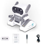 JYX01 2.4G Remote Control Driving Robot Smart RC Robot Kids Toy with Music and Light