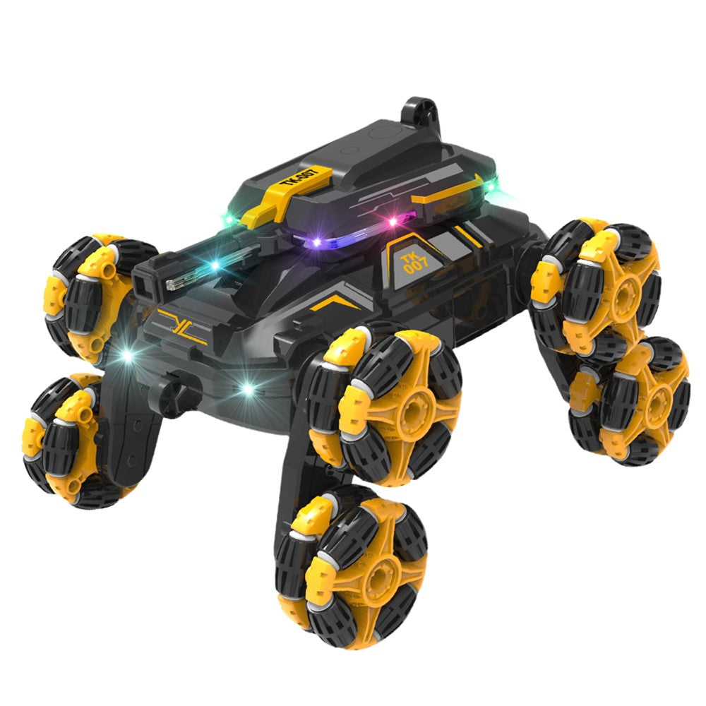 YL-86 2.4G RC-stuntbil til børn over 6 år, dobbelt styring, terrængående bil med LED-lys
