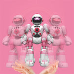 BG1538 RC Dancing Robot AI Smart Voice Robot Model Toys Support Remote Programming, Gesture Sensor