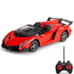 LX6078A 1:18 4CH RC Bilsimulering Racingbil Modell Leksak Trådlös Drift Elfordon Leksaker för Barn