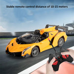 LX6078A 1:18 4CH RC Bilsimulering Racingbil Modell Leksak Trådlös Drift Elfordon Leksaker för Barn