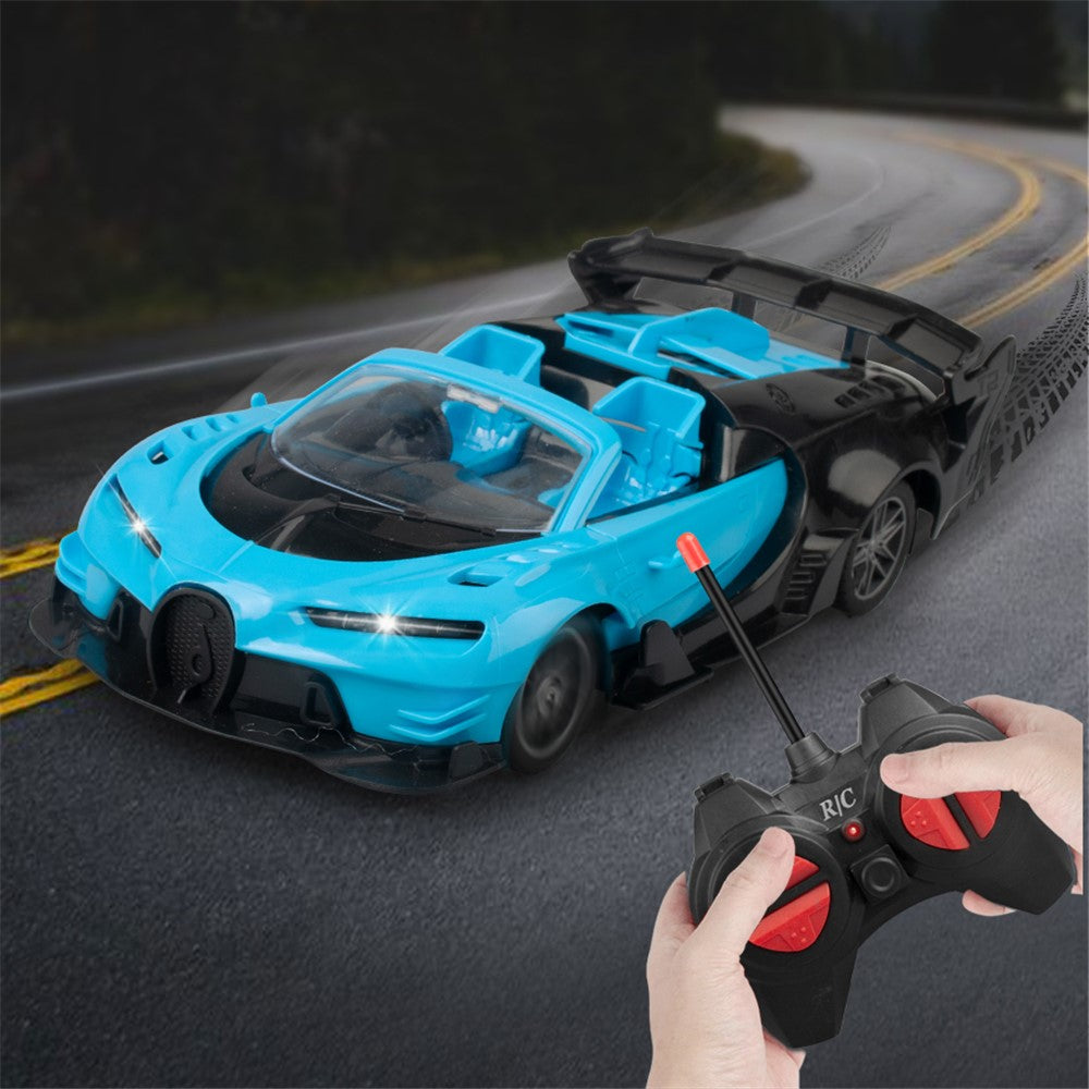 LX6078A 1:18 4CH RC Bilsimulering Racingbil Modell Leksak Trådlös Drift Elfordon Leksaker för Barn