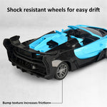 LX6078A 1:18 4CH RC Bilsimulering Racingbil Modell Leksak Trådlös Drift Elfordon Leksaker för Barn