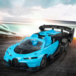 LX6078A 1:18 4CH RC Bilsimulering Racingbil Modell Leksak Trådlös Drift Elfordon Leksaker för Barn