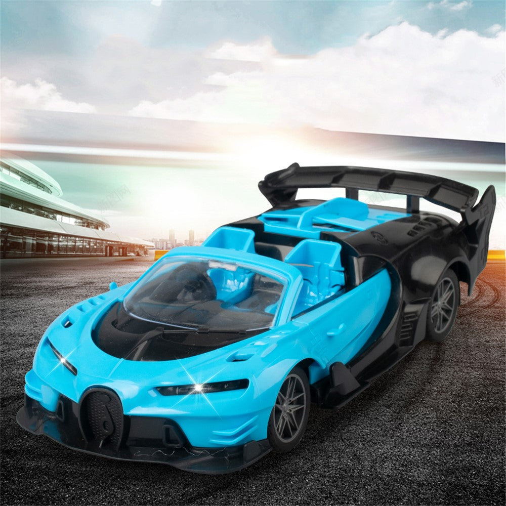 LX6078A 1:18 4CH RC Bilsimulering Racingbil Modell Leksak Trådlös Drift Elfordon Leksaker för Barn