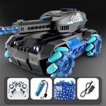 4DRC Y1 RC Tank with Sound Water Bomb Remote Control Stunt Car Toy, with 2 Battery