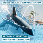 4DRC S6 Remote Control Bionic Shark Electric Spray Water RC Toy with 1 Battery (No Camera Lens)