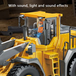 BC1057 Children 2.4G Bulldozer Kids Alloy RC Engineering Vehicle Toys with Remote Control