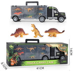 Dinosaurie Container Leksakslastbil Carrier Lastbil Leksaker DIY Förvaringsset Transport Bil Leksak Barnleksak