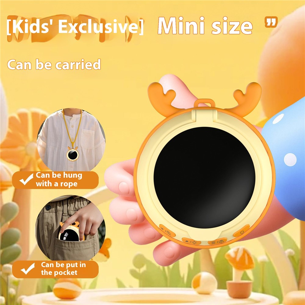 HM020F Microscope For Children 2.0 HD IPS Screen 7 LED Lights 100X Magnification Video Recorder