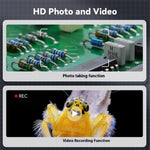 370 Optical Microscope for Kids 500X Magnification Mini Handheld Science Experiment Tool