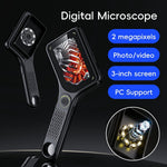 380 Portable Digital Microscope Handheld Electronic High Definition Magnifier for Children Science Experiments Auto Focus