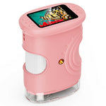 382 Portable Digital Microscope 2 Inch IPS Screen 1000X Handheld Electronic Microscope for Children