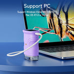 382 Portable Digital Microscope 2 Inch IPS Screen 1000X Handheld Electronic Microscope for Children