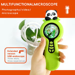 F10 Handheld Microscope for Kids Outdoor Waterproof Photo Video Recording Mini Camera