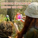 F10 Handheld Microscope for Kids Outdoor Waterproof Photo Video Recording Mini Camera