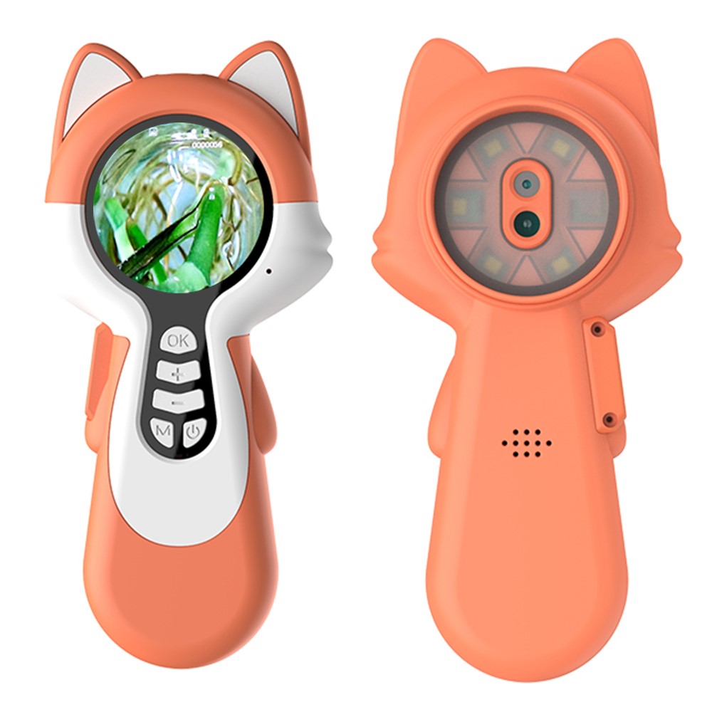 F10 Handheld Microscope for Kids Outdoor Waterproof Photo Video Recording Mini Camera
