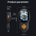 A11 2.4 inch IPS Display Handheld Digital Microscope 2MP Dual Camera Auto Focus Switch 500X Magnification Built-in Games