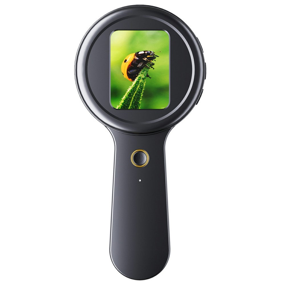 V7 200X Handheld Magnify Glass Digital Magnifier with 2 inch IPS Screen for Bug Coins Jewelrying