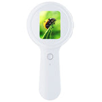 V7 200X Handheld Magnify Glass Digital Magnifier with 2 inch IPS Screen for Bug Coins Jewelrying