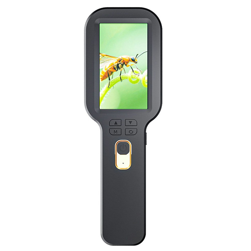 V8 500X Handheld Digital Magnifier 3 inch IPS HD Electronic Screen Magnifying Glass Support 4TB Memory Expansion for Appraisal Observation