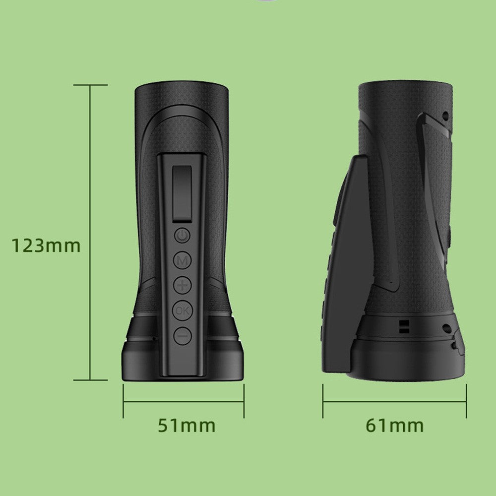 F3 HD Color Screen Handheld Microscope Electronic Digital Telescope Kids Gift with Dual Cameras and Photo  /  Video Recording