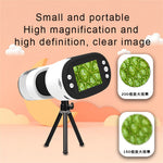 F2 Digital Microscope Handheld Electronic 2.0 Inch IPS Screen Magnifier for Kids