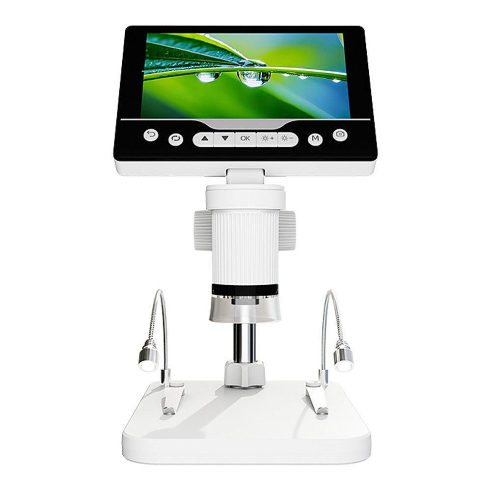 V17 5 Inch Screen 1000X Digital Microscope Handheld Integrated Magnifier for Repair / Inspection