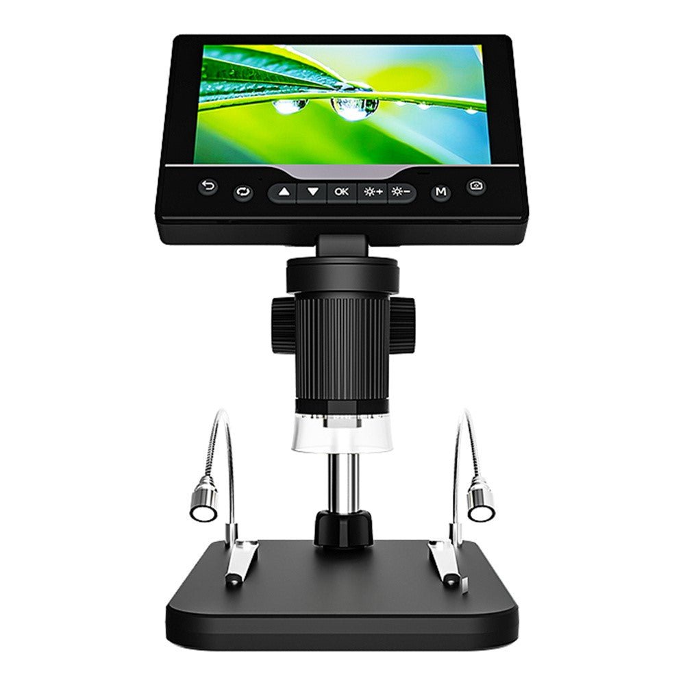 V17 5 Inch Screen 1000X Digital Microscope Handheld Integrated Magnifier for Repair / Inspection