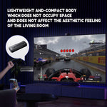 X2 Blue HD Gaming Console Trådløst TV-spilsystem til hjemmeunderholdning for to spillere, med 64 GB TF-kort