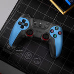 X2 Blue HD Gaming Console Trådløst TV-spilsystem til hjemmeunderholdning for to spillere, med 64 GB TF-kort