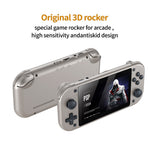 M17 4.3 Inch HD Screen Handheld Video Game Console 20000+ Games Portable Retro Gamepad, with 64GB TF Card