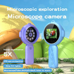 Y11 500X Magnification Camera 2.0 Inch HD Screen Digital Microscope Educational Science Toy for Children (without TF Card)
