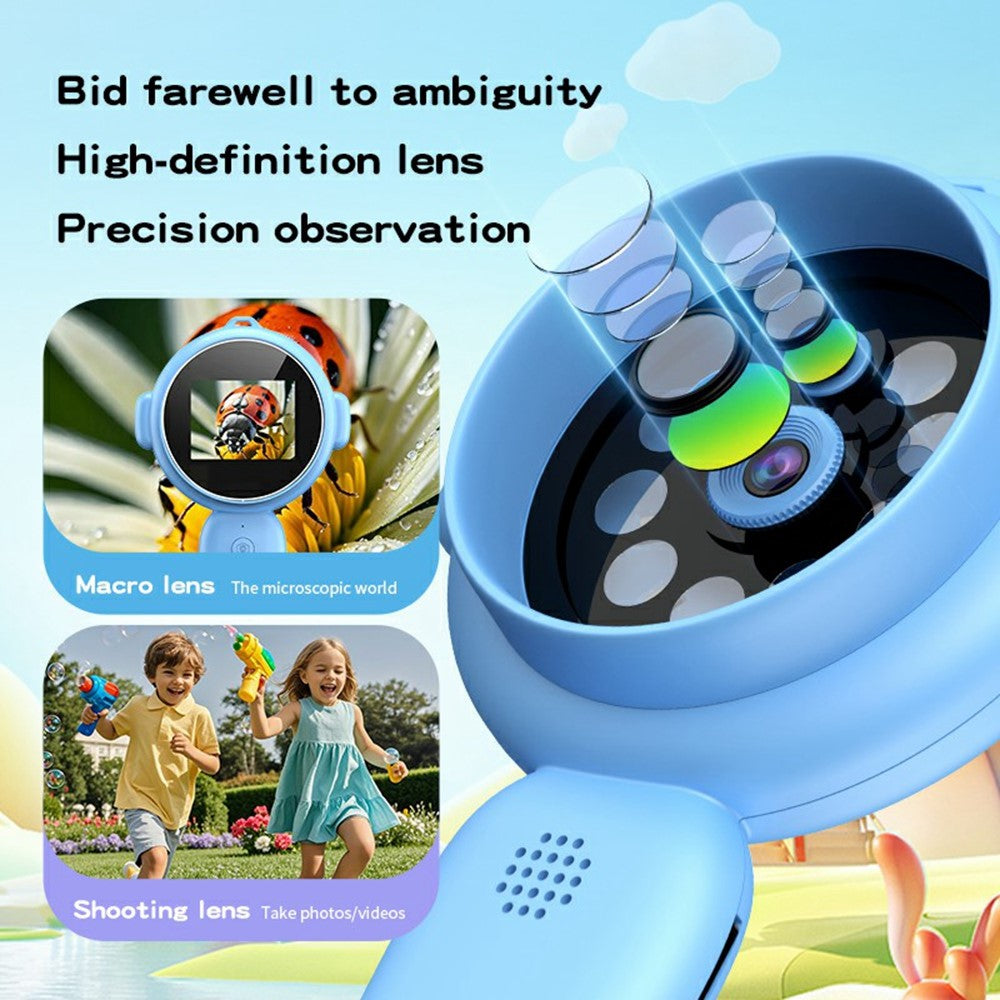 Y11 500X Magnification Camera 2.0 Inch HD Screen Digital Microscope Educational Science Toy for Children (without TF Card)