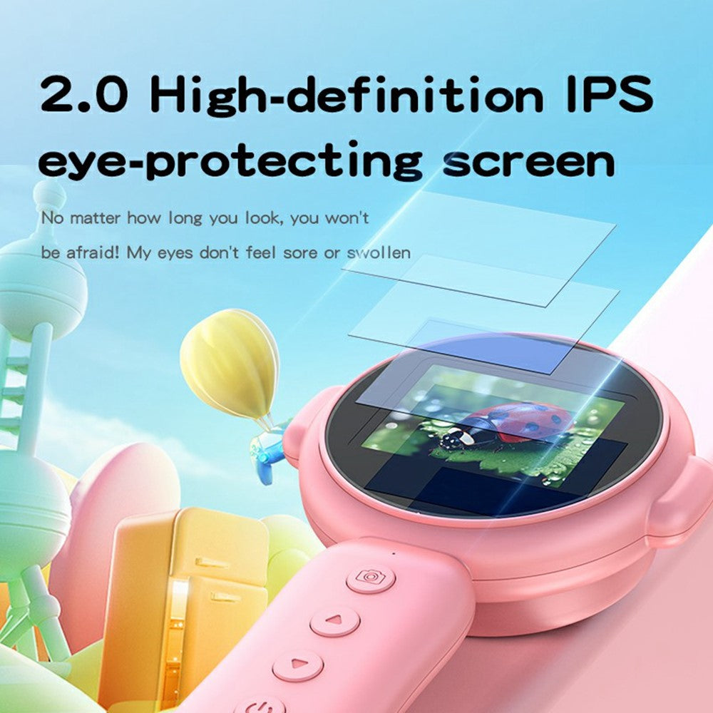 Y11 500X Magnification Camera 2.0 Inch HD Screen Digital Microscope Educational Science Toy for Children (without TF Card)