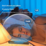 BLD007 Under Pillow Bone Conduction Bluetooth-Compatible Speaker LED Display White Noise Sleep Aid
