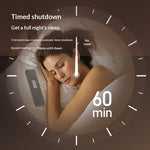 BLD007 Under Pillow Bone Conduction Bluetooth-Compatible Speaker LED Display White Noise Sleep Aid
