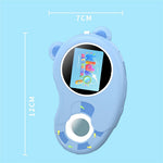 HM020H Kids Digital Microscope 2.0 Inch Screen 6 LED Lights Handheld Magnifier Educational Toy for STEM Learning
