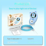 HM020H Kids Digital Microscope 2.0 Inch Screen 6 LED Lights Handheld Magnifier Educational Toy for STEM Learning