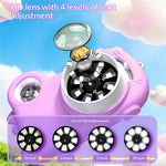 HM020i Kids Digital Microscope No Memory Card Handheld 2.0 Inch Screen Science Experiment Educational Toy Magnifying Glass
