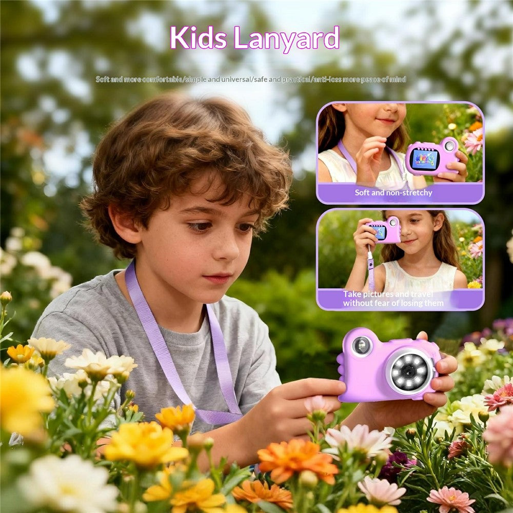 HM020i Kids Digital Microscope No Memory Card Handheld 2.0 Inch Screen Science Experiment Educational Toy Magnifying Glass